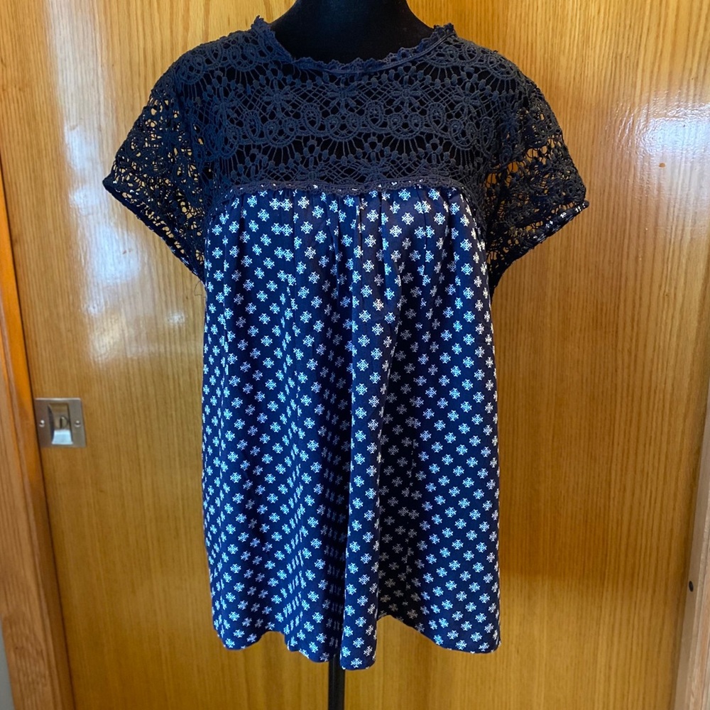 MAURICES Navy Blue Top